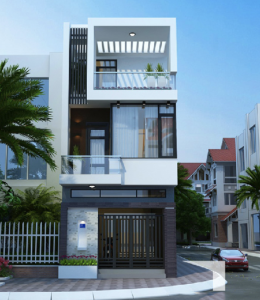 30 mẫu thiết kế mặt tiền ấn tượng cho nhà phố 3 tầng đẹp.