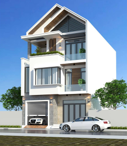 Mẫu nhà đẹp 8x14m nhà phố đẹp tiêu biểu hiện nay